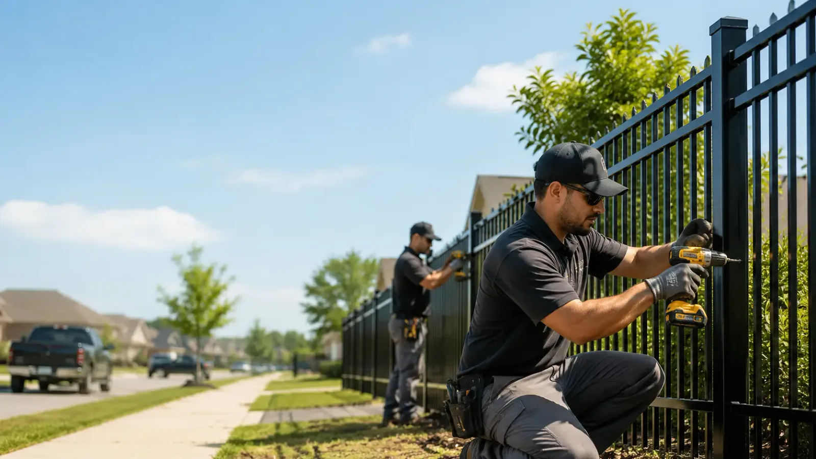 Metal Fence Installation in Germantown, MD